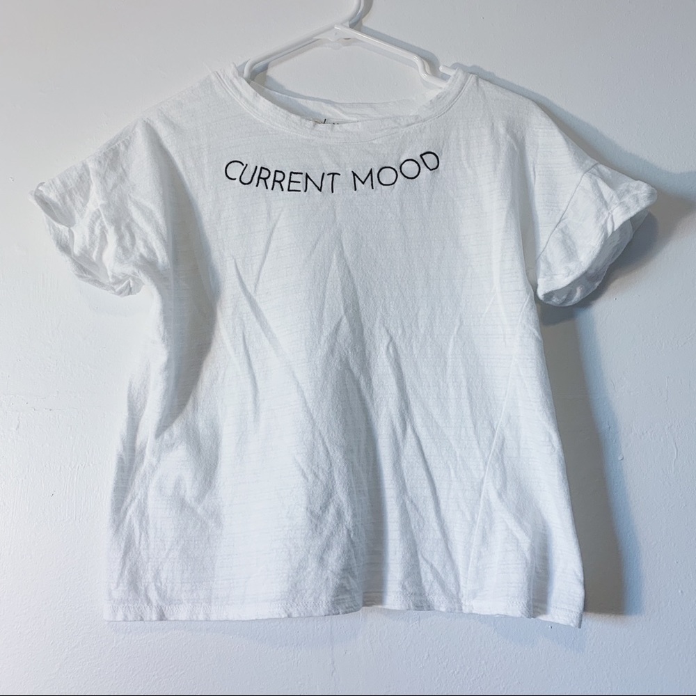 Current mood Cedar & GOLD top NWOT size S